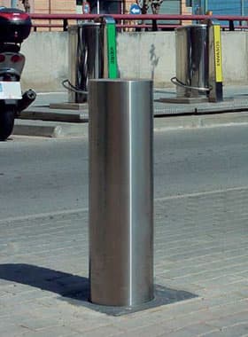 instalacion pilona automatica modelo luxemburgo