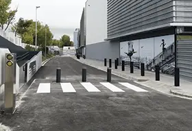pilonas de seguridad melbourne instaladas