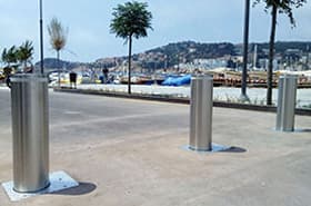 pilonas de seguridad oslo instaladas