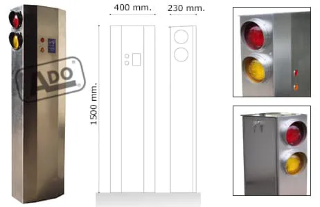 poste controlador urban inox poste controlador urban inox