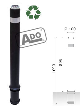 A-Flex LED Solar bollard A-Flex LED Solar bollard