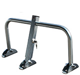 barrera abatible manual parking rodas