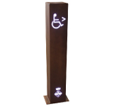 pilona luminosa info leds