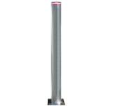 pilona acero inoxidable leds top