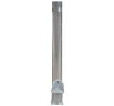 pilona decor acero inox extraible