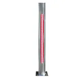 pilona acero inoxidable leds verticales