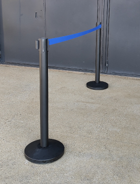 poste cinta extensible hierro