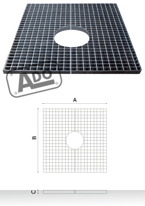 alcorques de religa cuadrados