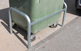 protector container intalado