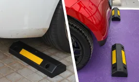 tope ruedas plastico silver