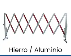 valla extensible de hierro / aluminio
