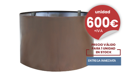 hidrojardinera cilindrica ado