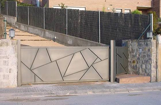 ado puerta cancela instalada puerta cancela instalada