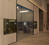 puerta de lamas pvc