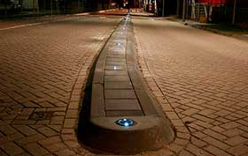 balizas luminosas solares empotrables