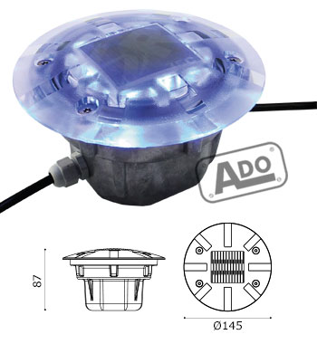 baliza luminosa watersky cableada baliza luminosa watersky cableada