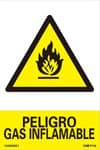 Peligro gas inflamable