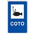 señal de trafico coto de pesca