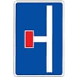 señal de trafico Preseñalización de calzada sin salida señal de trafico Preseñalización de calzada sin salida