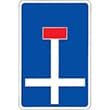 señal de trafico Preseñalización de calzada sin salida señal de trafico Preseñalización de calzada sin salida