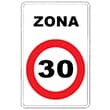 señal de trafico zona a 30 señal de trafico zona a 30