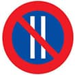 Señal de trafico Estacionamiento prohibido los días pares Señal de trafico Estacionamiento prohibido los días pares