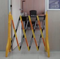 valla extensible de plastico
