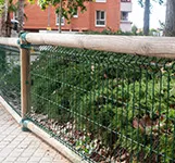 Vallado tejana madera