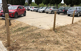 valla cord de madera instalada valla cord de madera instalada