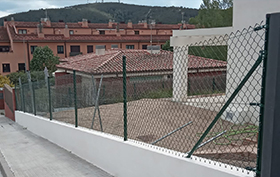 valla de simple torsion