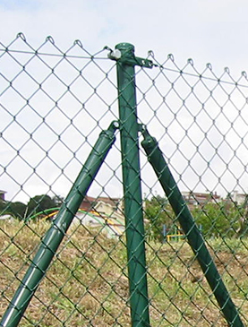 detalle cerramiento simple torsion cremallera galvanizada