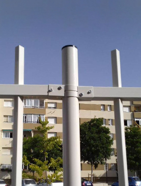 valla xf instalada detalle valla xf instalada detalle